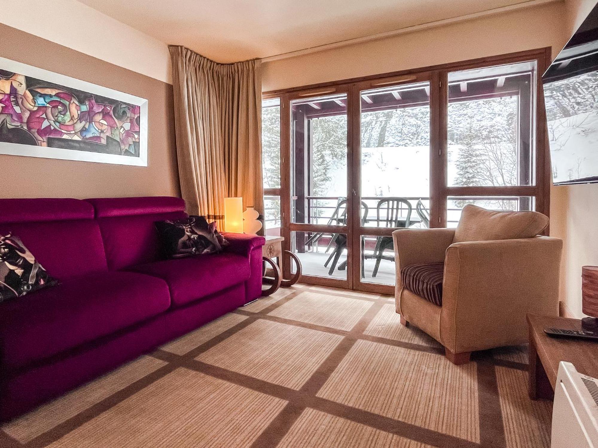 Large One-Bedroom Apartment, Wheelchair Adapted, Les Terrasses D'Eos Flaine Ngoại thất bức ảnh