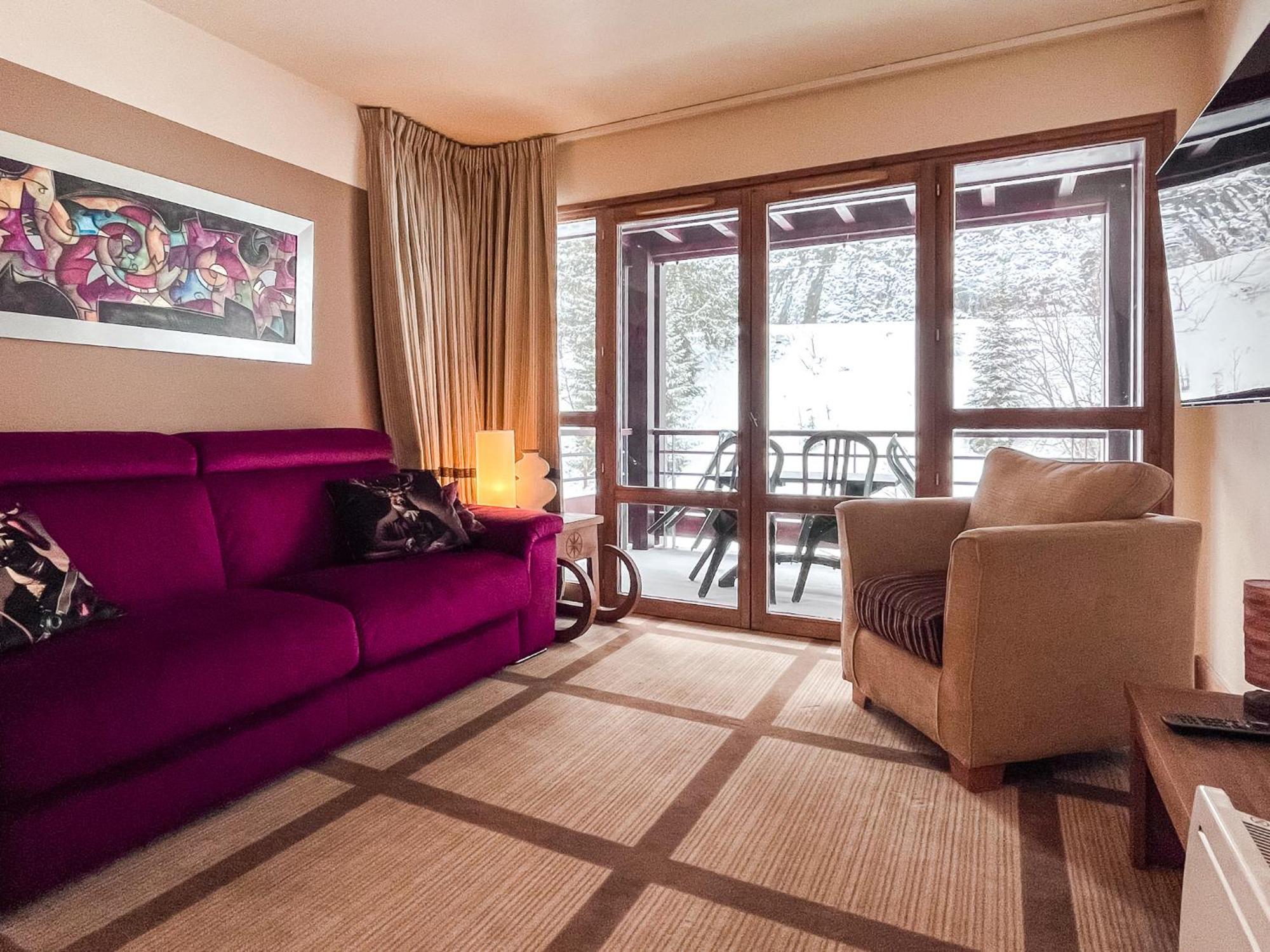 Large One-Bedroom Apartment, Wheelchair Adapted, Les Terrasses D'Eos Flaine Ngoại thất bức ảnh