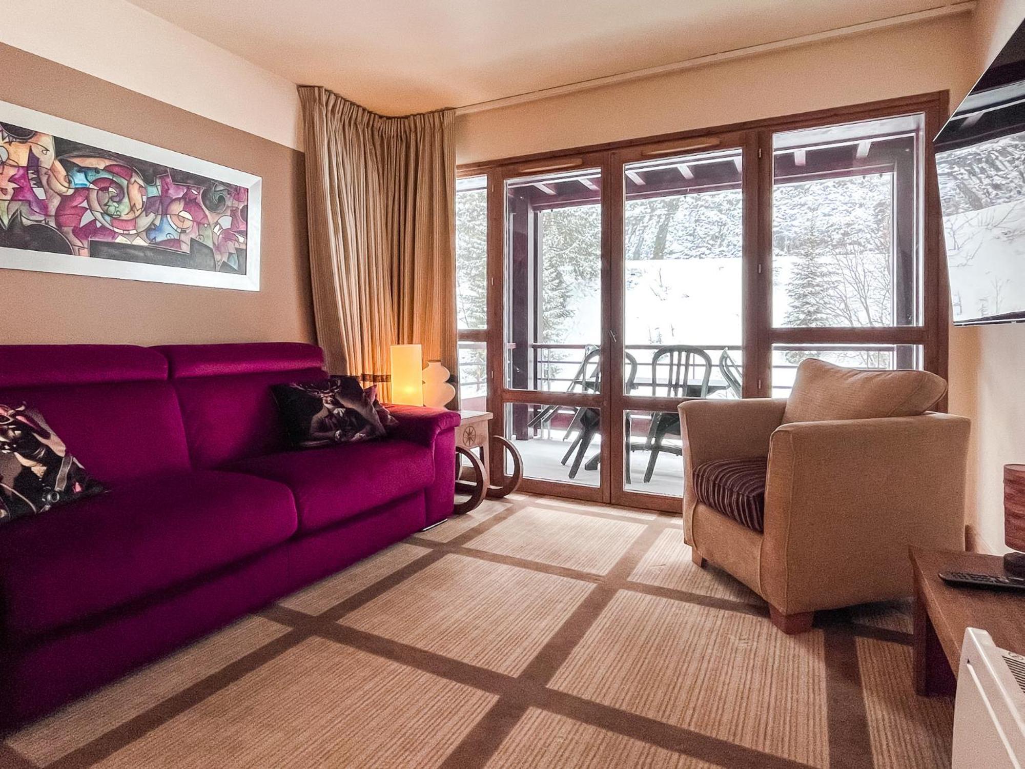 Large One-Bedroom Apartment, Wheelchair Adapted, Les Terrasses D'Eos Flaine Ngoại thất bức ảnh