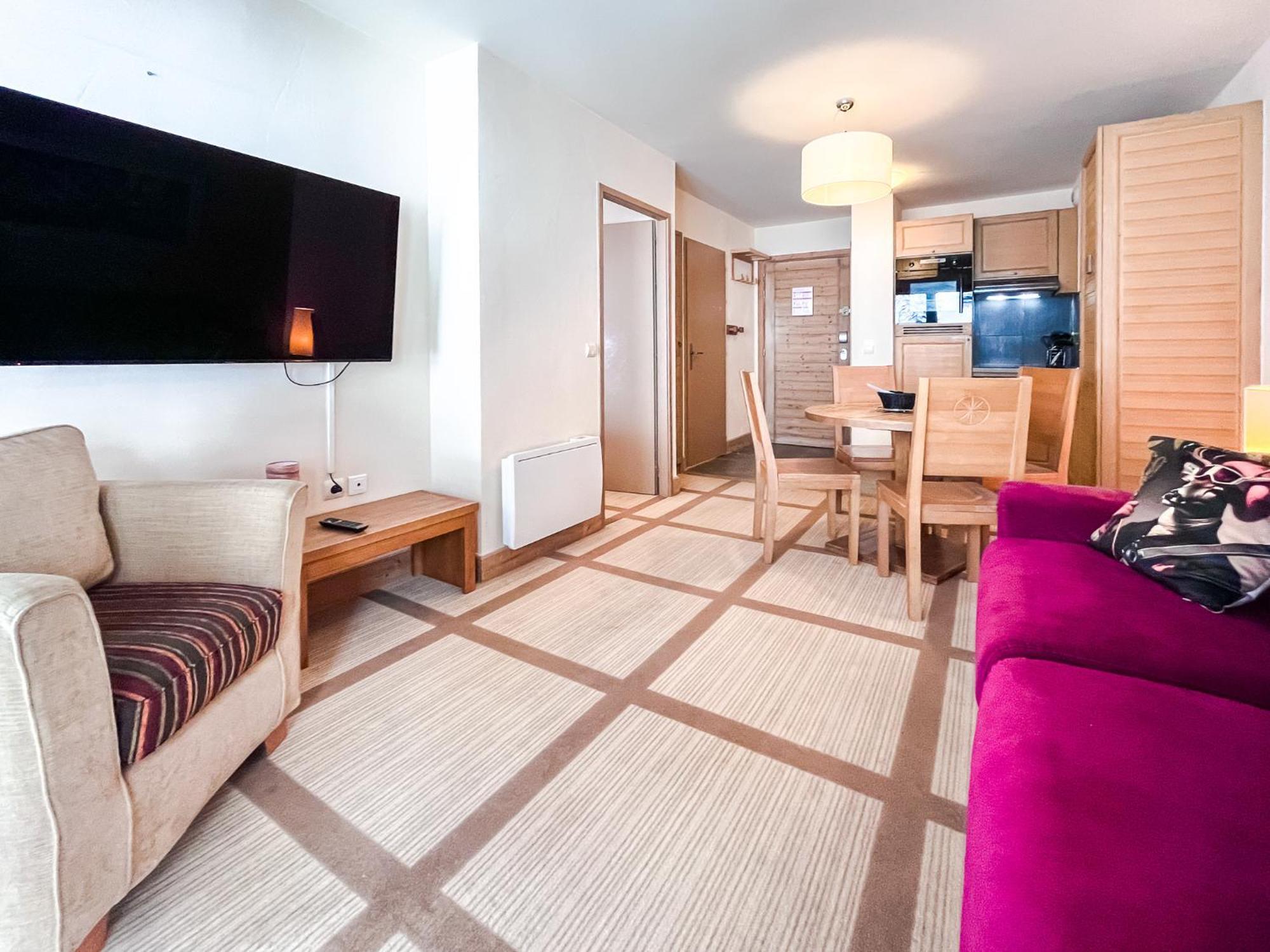 Large One-Bedroom Apartment, Wheelchair Adapted, Les Terrasses D'Eos Flaine Ngoại thất bức ảnh