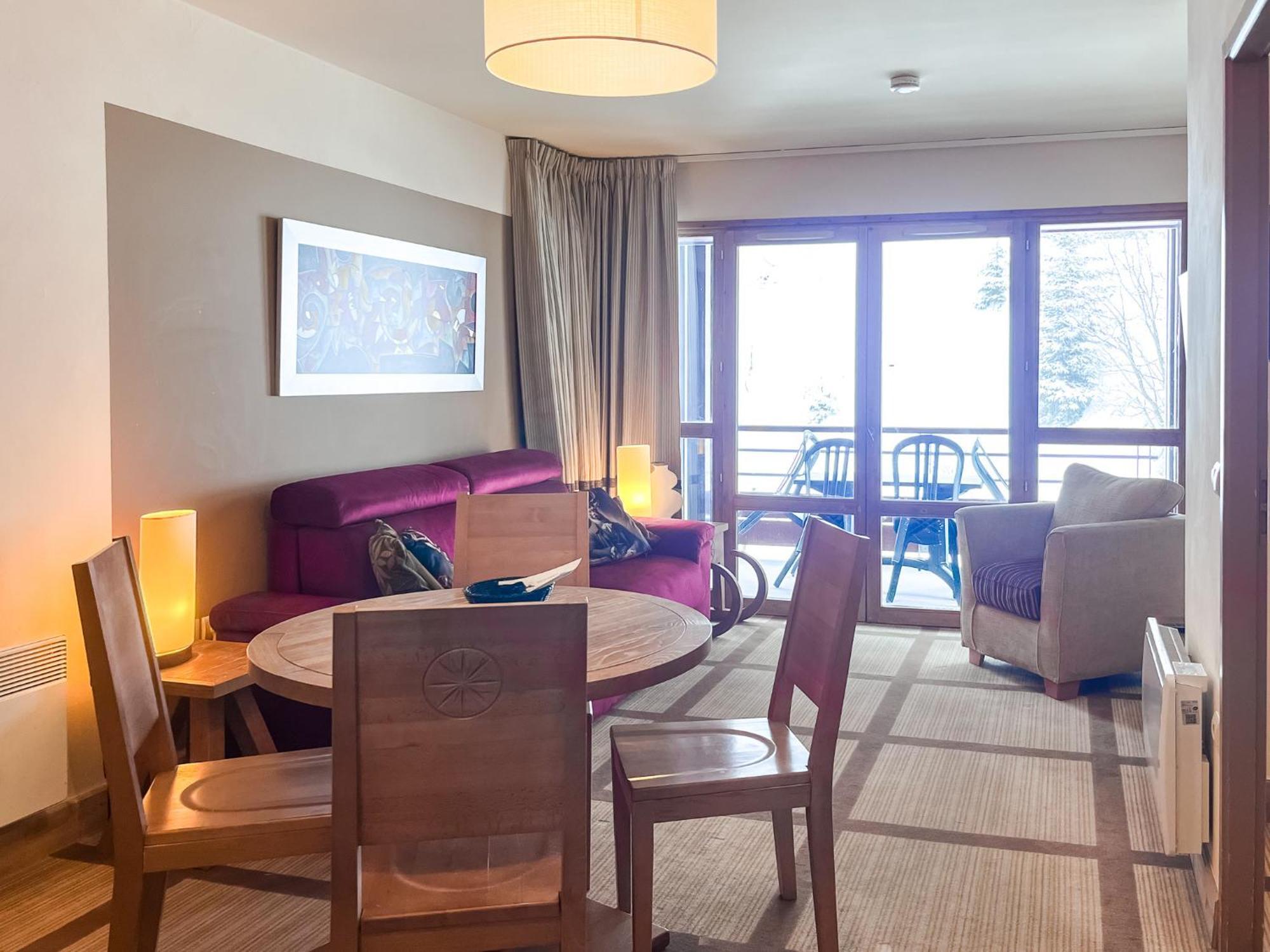 Large One-Bedroom Apartment, Wheelchair Adapted, Les Terrasses D'Eos Flaine Ngoại thất bức ảnh