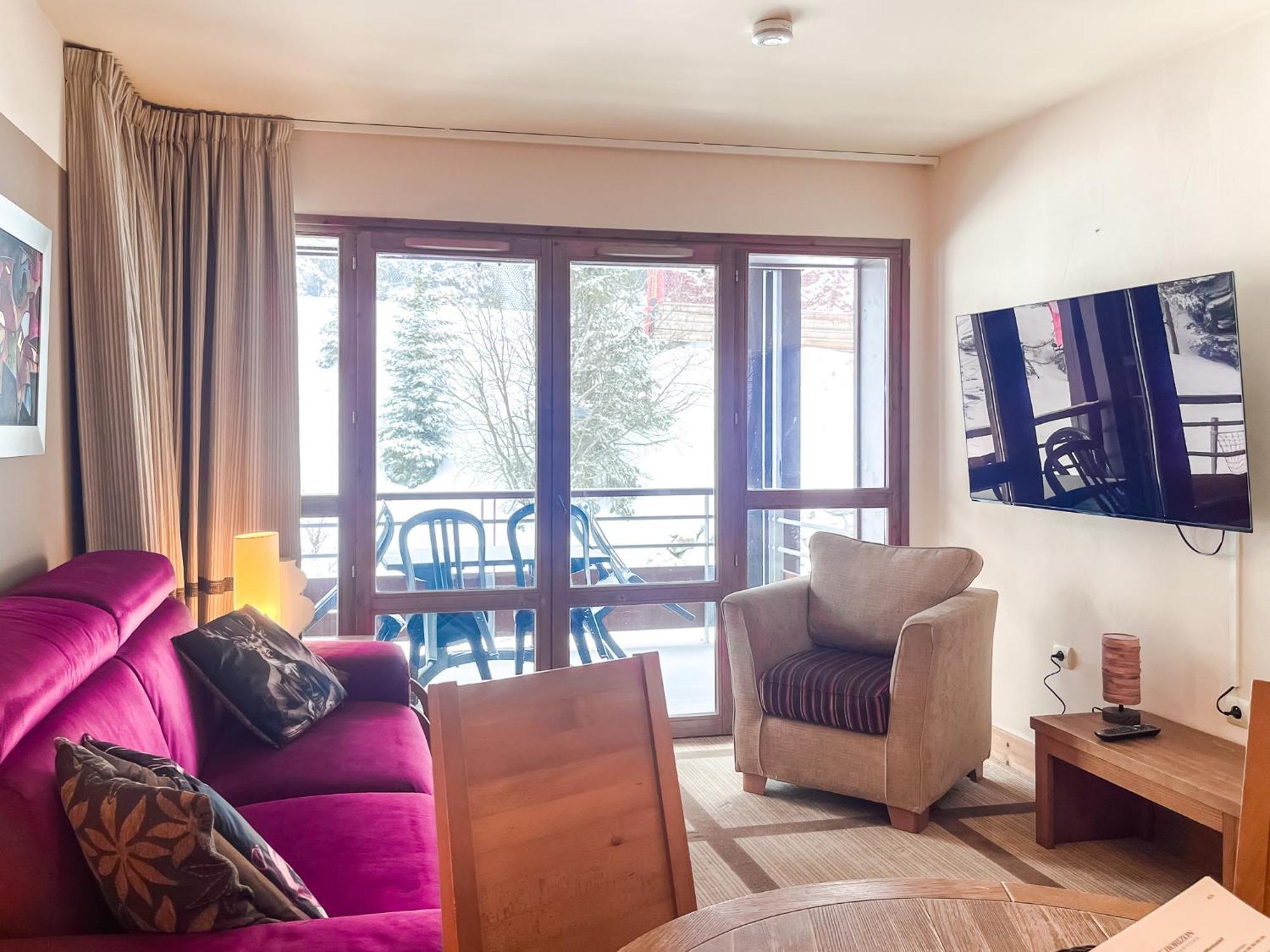 Large One-Bedroom Apartment, Wheelchair Adapted, Les Terrasses D'Eos Flaine Ngoại thất bức ảnh